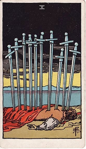 Ten of Swords